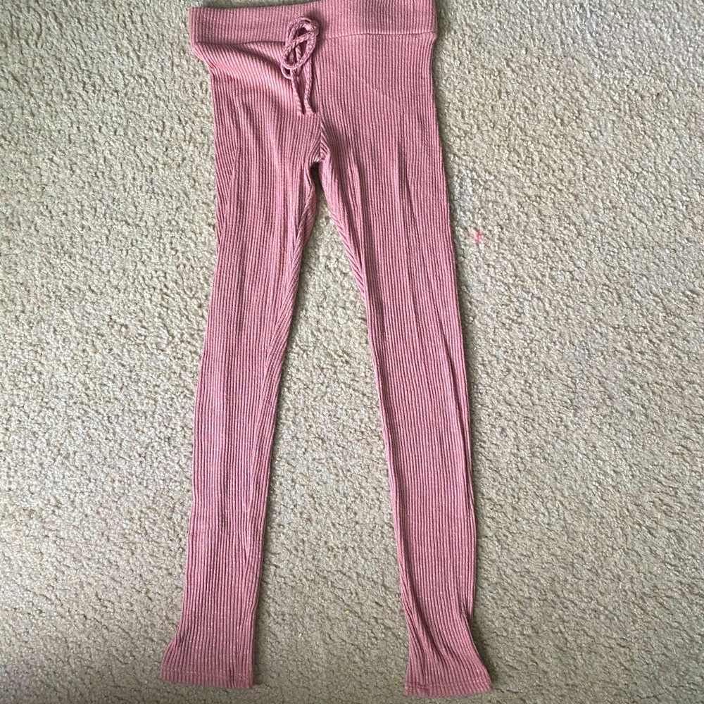 Dusty rose leggings